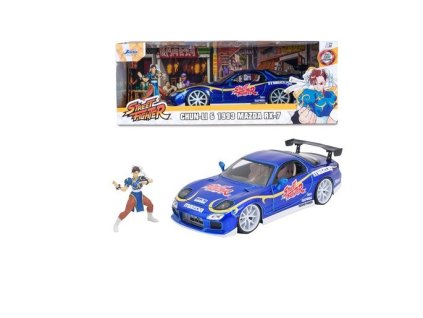 Auto Street Fighter Chun Li a 1993 Mazda RX 7