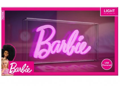 Neon světlo Barbie