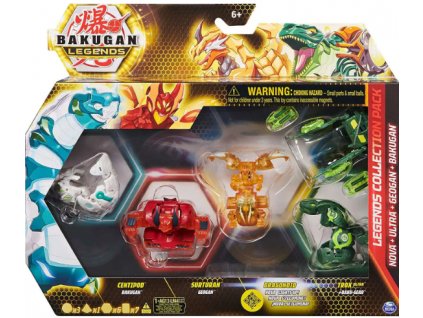 Bakugan Legends Collection Nova, Ultra, Geogan, Bakugan