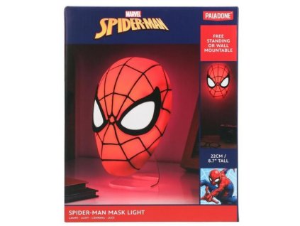 Světlo Spiderman Maska