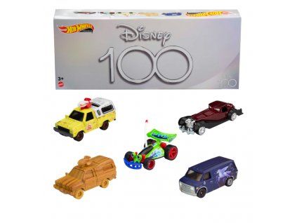 Hot Wheels Premium Disney 100 Anniversary 5 pack