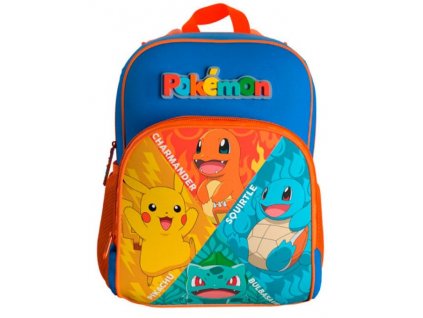 Batoh Pokémon 3D Starters 30cm Nové