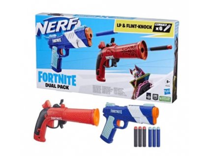 Pistole Nerf Fortnite LP a FlintKnock 2ks