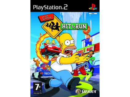 PS2 The Simpsons Hit and Run