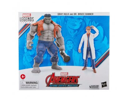 Figurky Marvel Legends Avengers Gray Hulk a Dr.Bruce Banner