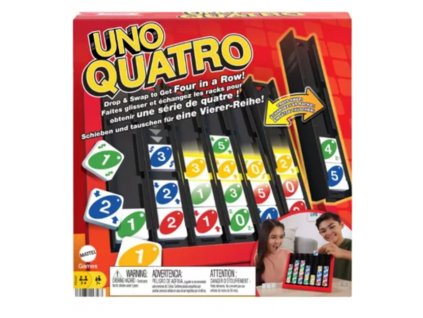 Společenská hra Uno Quatro