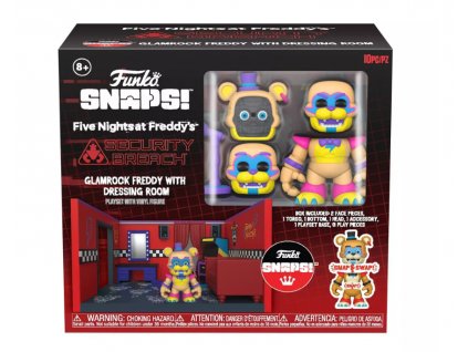 Figurka Funko Snaps! Five Night at Freddys Glamrock Freddy with Dressing Room Nové
