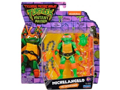 Figurka Teenage Mutant Ninja Turtles Mutant Mayhem Michelangelo