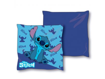 Polštář Stitch Disney modrý 38x38cm