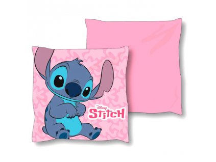 Polštář Stitch Disney růžový 38x38cm