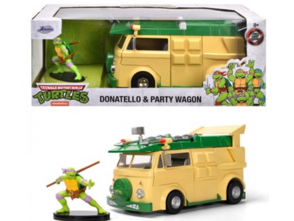 Figurka s autem Tennage Mutant Ninja Turtles Party Wagon 1