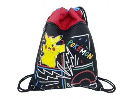 Vak Pikachu Pokemon se zipem 43cm