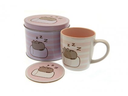 Dárkový set Pusheen plechovka