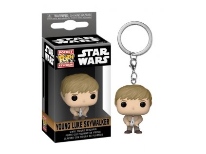 Klíčenka Funko Pocket Pop! Disney Star Wars ObiWan Kenobi Young Luke Skywalker