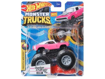 Hot Wheels Monster Trucks 2023 Dodge Charger 440 R T Nové