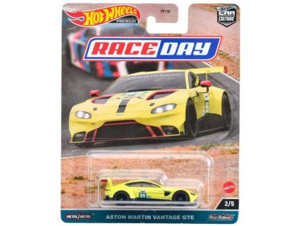 Hot Wheels Premium Car Culture Race Day Aston Martin Vantage GTE Nové