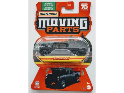 Matchbox Moving Parts Bollinger B2 Nové