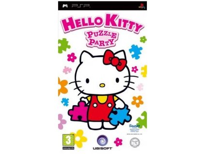 PSP Hello Kitty Puzzle Party jen hra