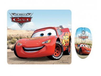 Set podložky s myší Disney Cars