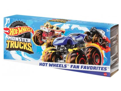 Hot Wheels Monster Truck Fan Favorites