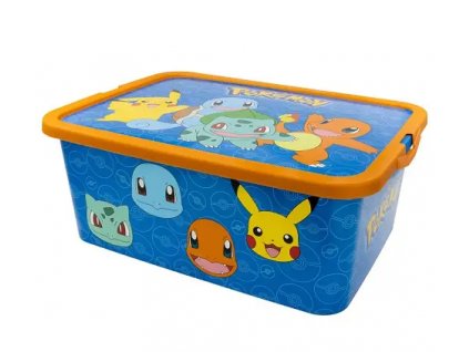 Úložný box s víkem Pokémon 13l
