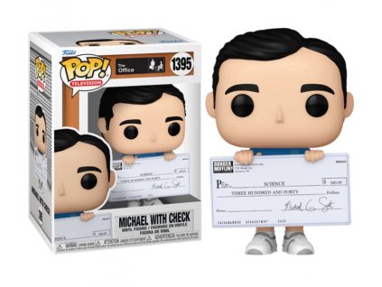 Funko Pop! 1395 The Office Michael With Check