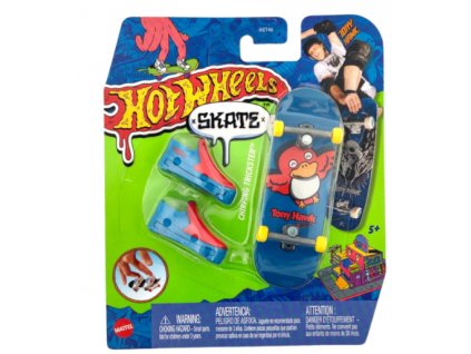 Hot Wheels Skate Fingerboard And Shoes Tony Hawk Chirping Trickster