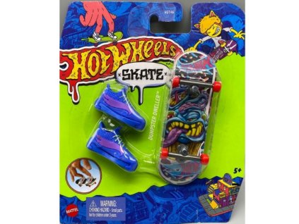 Hot Wheels Skate Dumpster Dweller Challenge Accepted Fingerboard Set