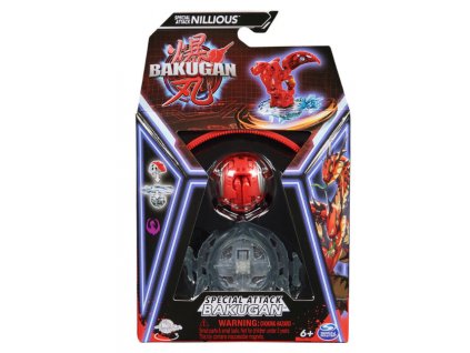 Bakugan Speciální útok Nillious červený Nové