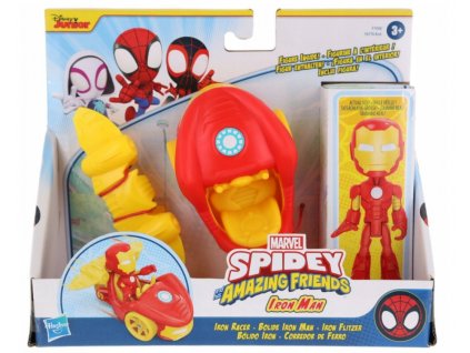 Figurka Spidey a jeho úžasní přátelé Iron Man a Iron Racer