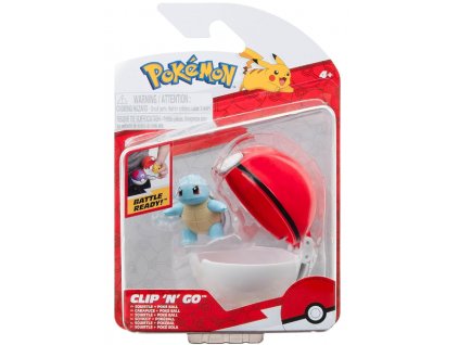 Pokémon Clip N Go Pokeball Squirtle