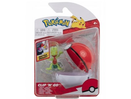 Pokémon Clip N Go Pokeball Treecko