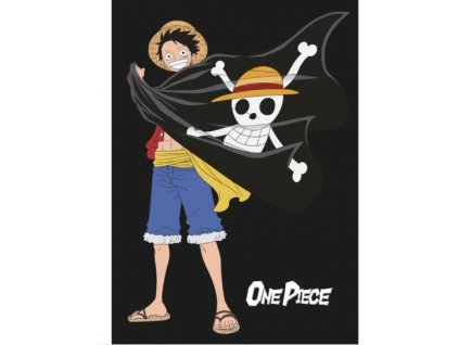 Deka One Piece černá 100x140cm