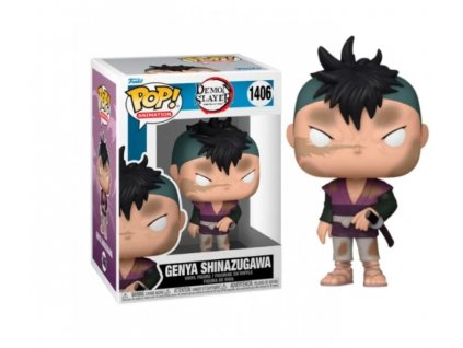 Funko Pop! 1406 Demon Slayer Kimetsu No Yaiba Genya Shinazugawa