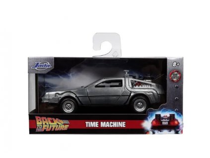 Auto Back to the Future Hollywood Rides DeLorean Time Machine