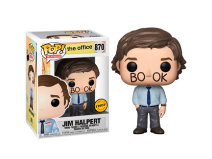 Funko Pop! 870 The Office Jim Halpert Limited Chase Edition