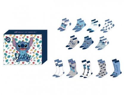 Dárkový kalendář Disney Stitch s ponožkami
