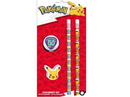 Set psacích potřeb Pokémon 4ks