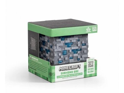 Svítící diamantová kostka Minecraft