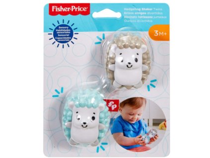 FisherPrice Chrastítko Ježci dvojčata