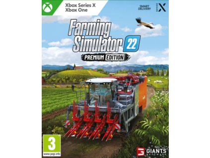 XSX Farming Simulator 22 Premium Edition CZ Nové