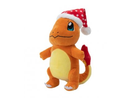 Plyšová hračka Charmander Vánoční 20cm