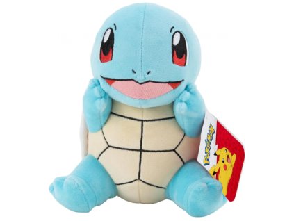 Plyšová hračka Pokémon Squirtle usmívající se 20cm