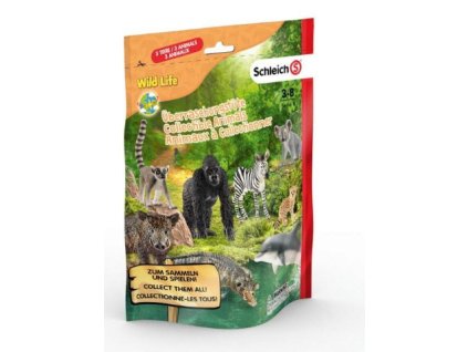 Schleich 87862 Africká zvířátka Sáček s překvapením Nové