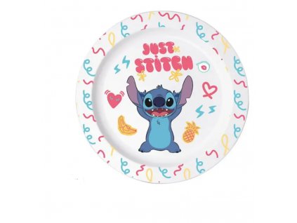 Dětský talíř Stitch plastový