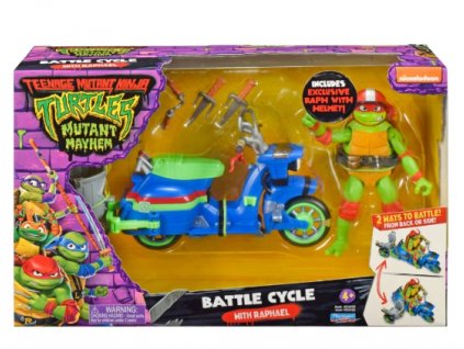 Teenage Mutant Ninja Turtles Battle Cycle a Raphael