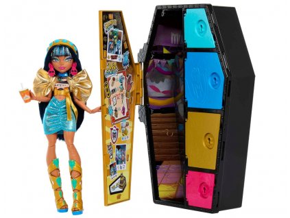 Panenka se skříňkou Monster High Cleo