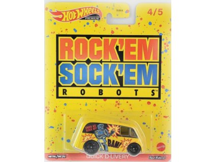 Hot Wheels Premium Rockem Sockem Robots Quick D Livery