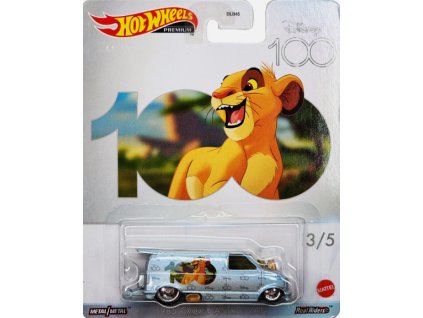 Hot Wheels Premium Disney 100th Anniversary 1985 Chevy Astro Van