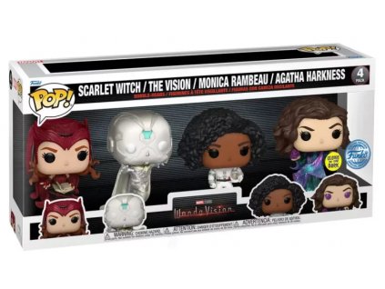 Funko Pop! Marvel WandaVision 4pack Glows in the Dark